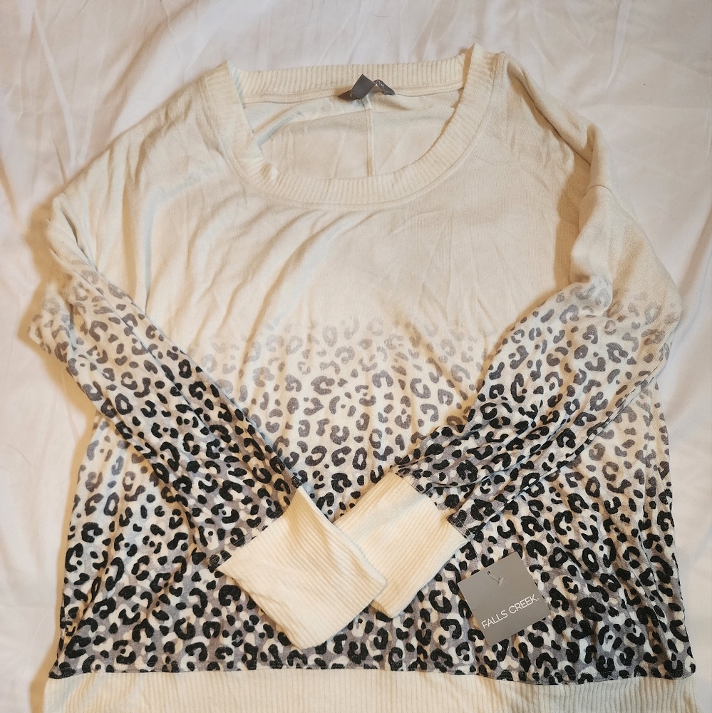 Falls creek leopard print tunic